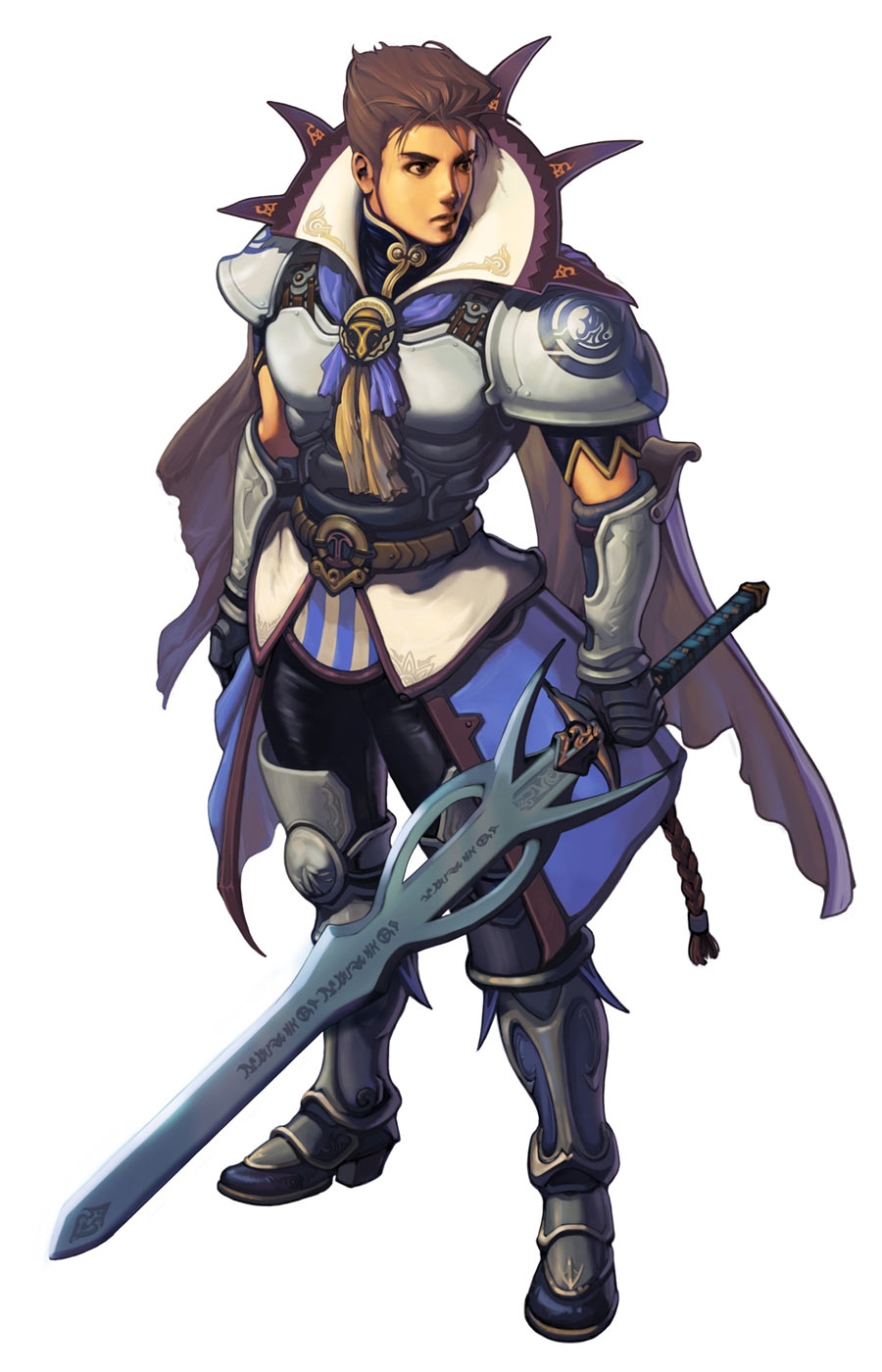 Original Knight character illustration